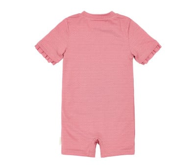 Bañador con Cremallera Pink Rose