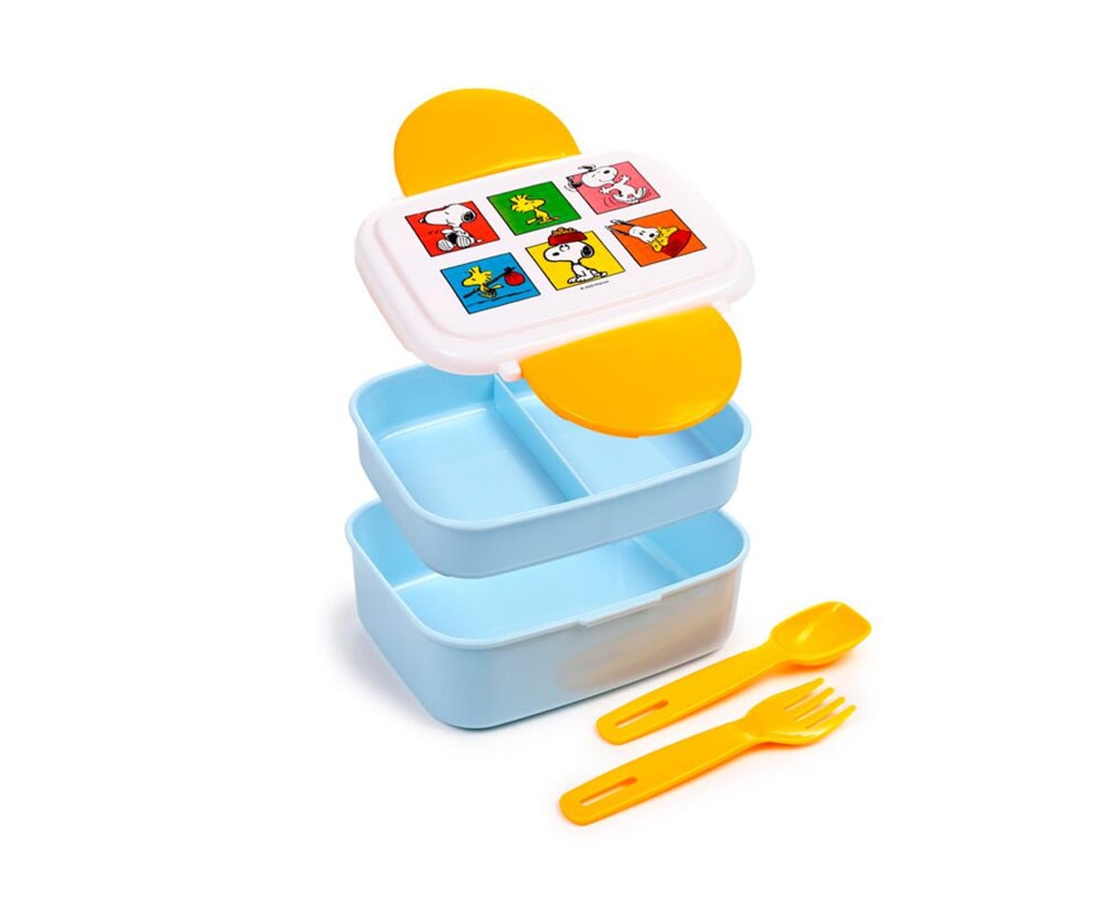Bento Box and Snoopy Peanuts Cutlery