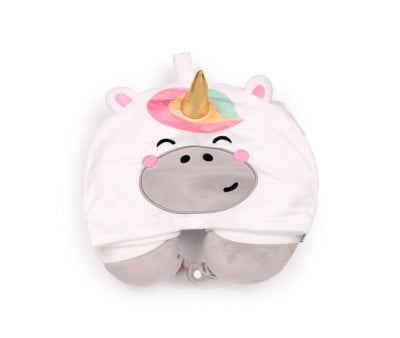 Cuscino da Viaggio con Cappuccio Hoodeazzz Astra Unicorn