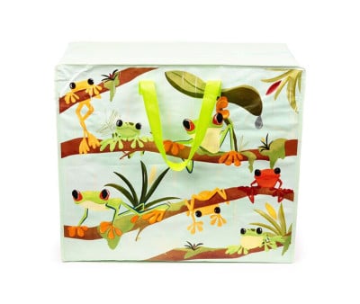Borsa Organizer Tropical Frogs