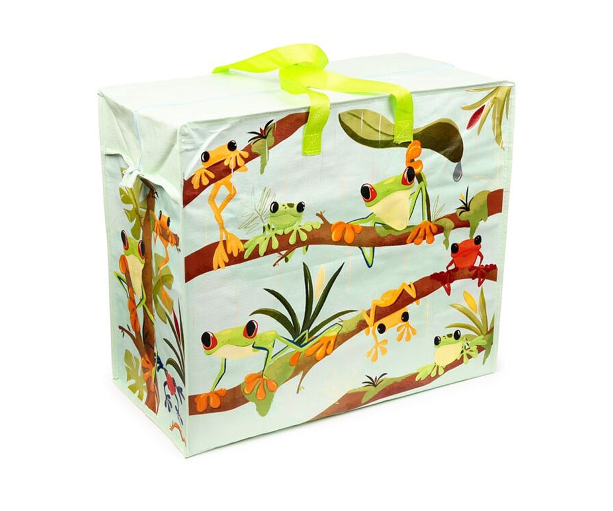Borsa Organizer Tropical Frogs