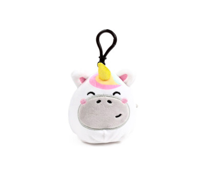 Llavero de Peluche Mini Squidglys Unicornio Astra Adoracorns