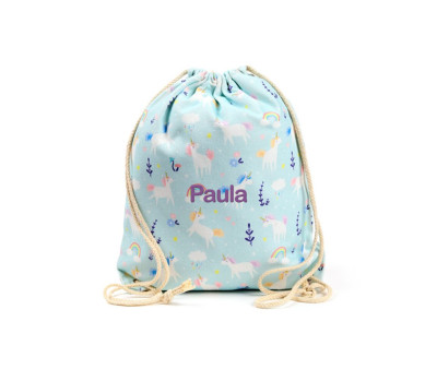 Mochila Magic Unicorn Sack personalizável