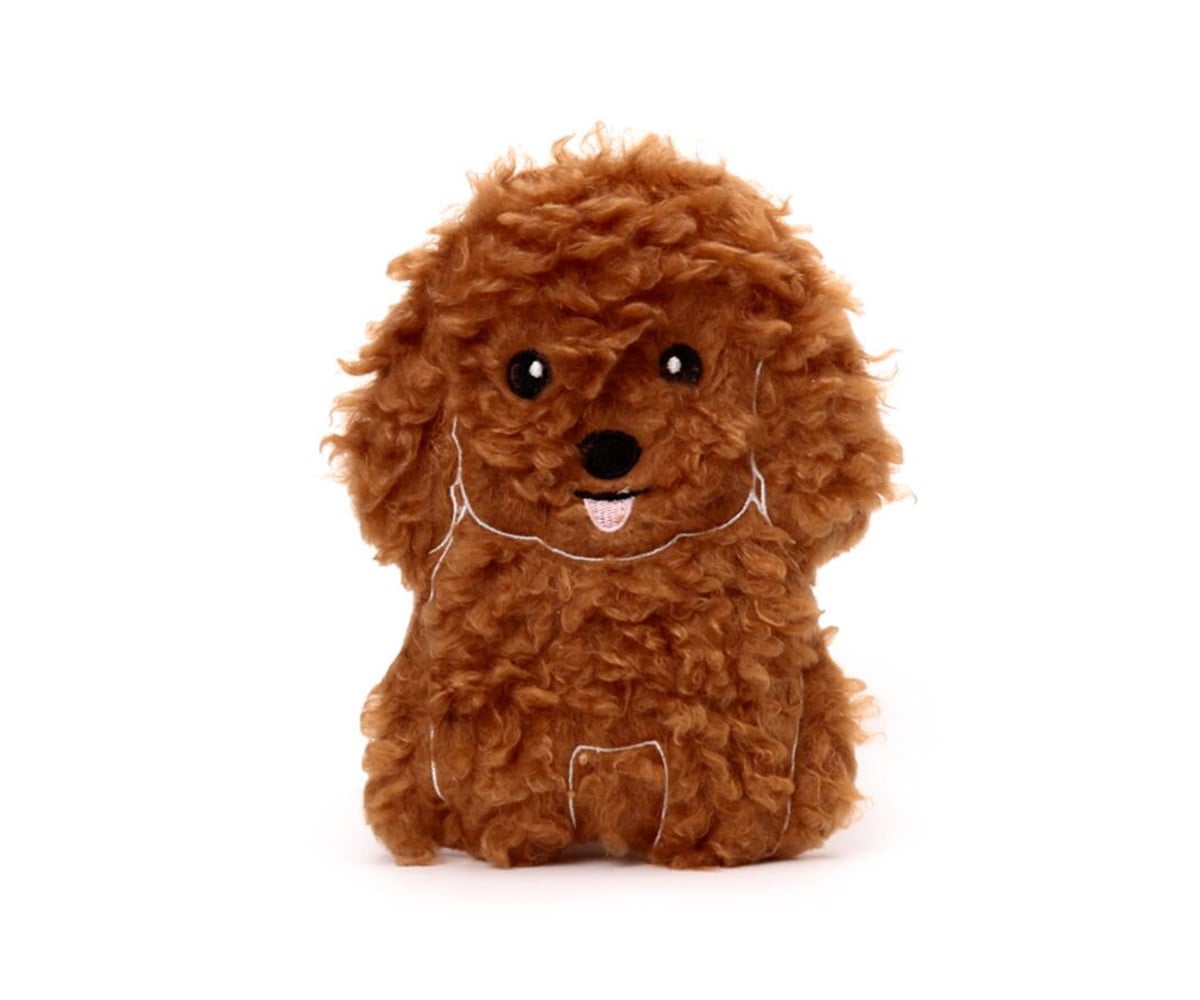 Peluche Thermique avec Graines pour Micro-Ondes Chien Cavapoo
