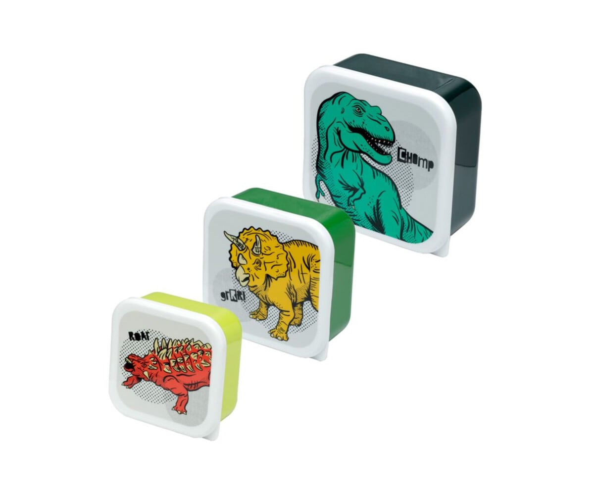 3 Scatoline Pranzo T-REX