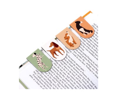 Set de Marcapáginas Magnéticos Dogs Barks