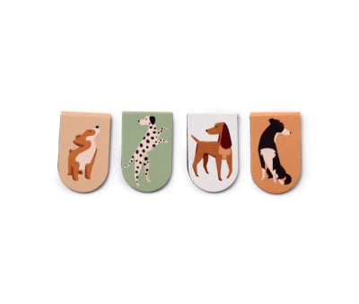 Set de Marcapáginas Magnéticos Dogs Barks