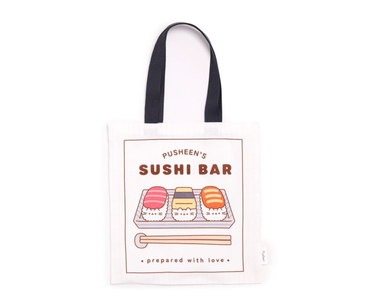 Tote Bag Reutilizable Gato Pusheen Sushi Club