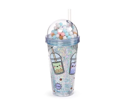 Vaso de Plástico Té con Burbujas Foodiemals
