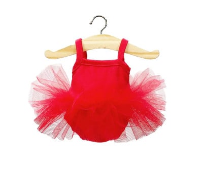 Tutu Célestine en Lycra et Tulle Grenadine pour Poupée Gordis