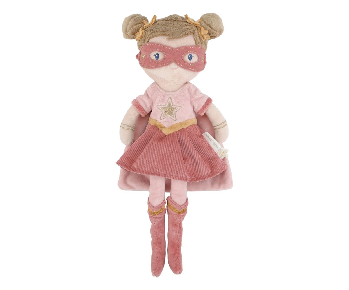 Rosa Superheroína Muñeca Blandita