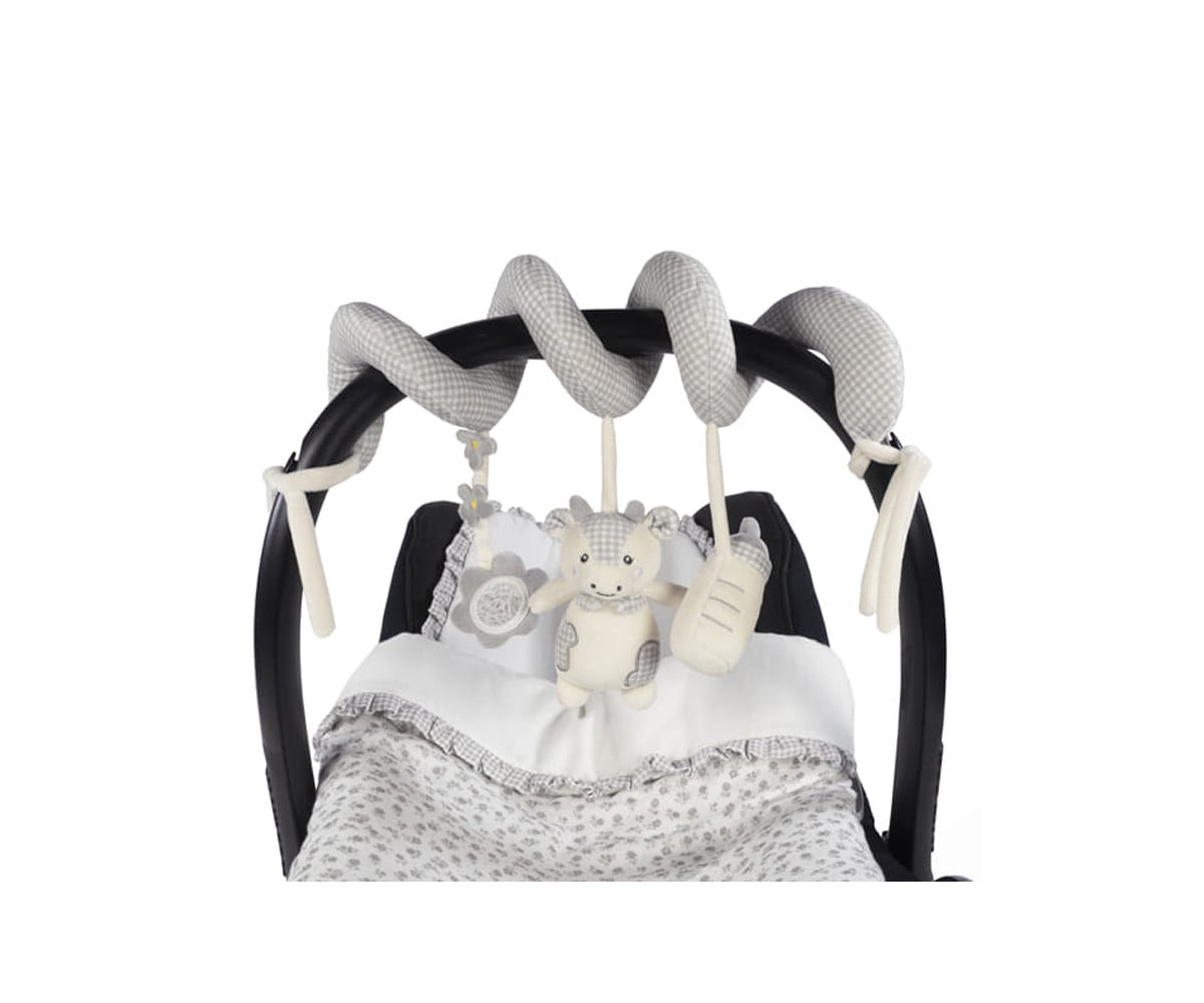 Spirale d\'Activités Vache Little Bloom Gris