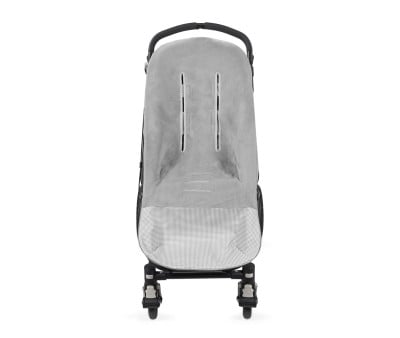 Saco Carrinho Passeio de inverno Little Bloom Vichy Grey