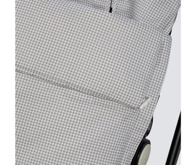 Saco carrinho Little Bloom Vichy Grey Midseason