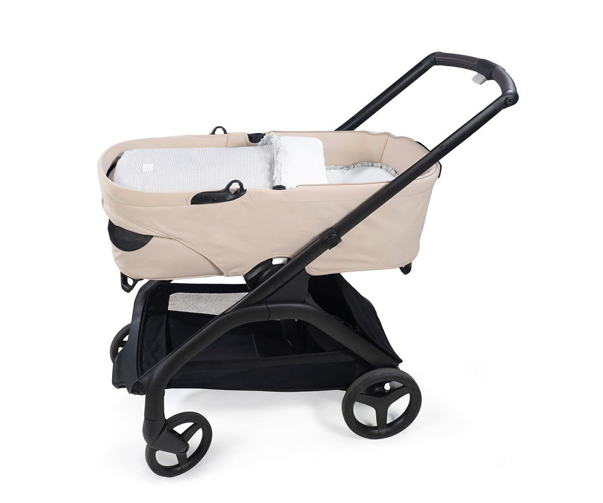 Sacco Navicella Little Bloom Vichy Grey
