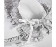 Saco Cuco Little Bloom Vichy Gris TOG 2,5