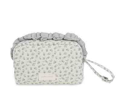 Neceser Little Bloom Flor Gris