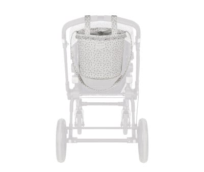 Sac Bucket Little Bloom Fleurs Grises