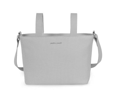 Bolsa Crossbody Piel Little Bloom Vichy Gris