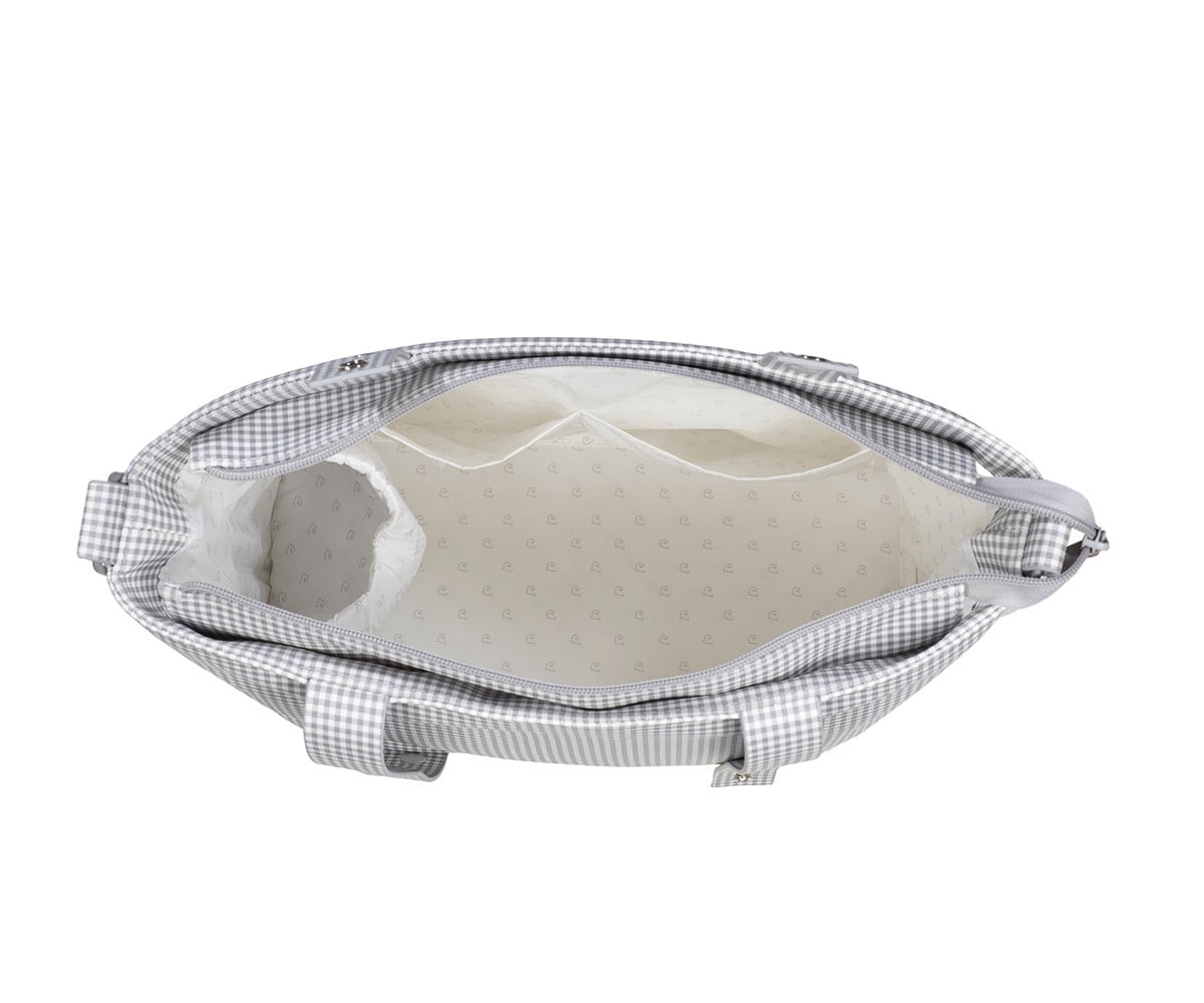 Sac Crossbody Similicuir Little Bloom Vichy Gris