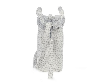 Sac à Langer Little Bloom Fleurs Grises