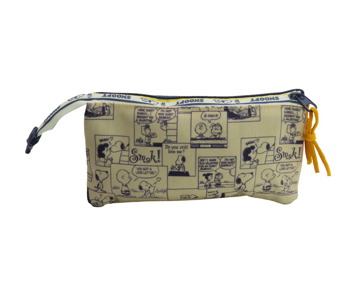 Estojo triplo Snoopy Comic