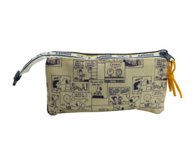 Estojo triplo Snoopy Comic