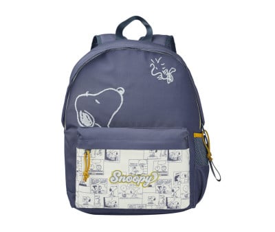 Mochila escolar adaptável Snoopy Car personalizável 
