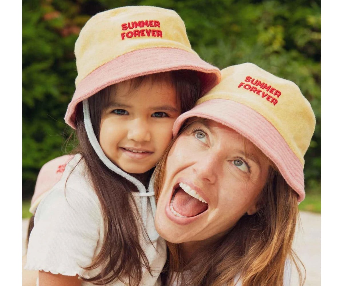 Cappello da Pescatore Reversibile Summer Forever Éponge Jaune