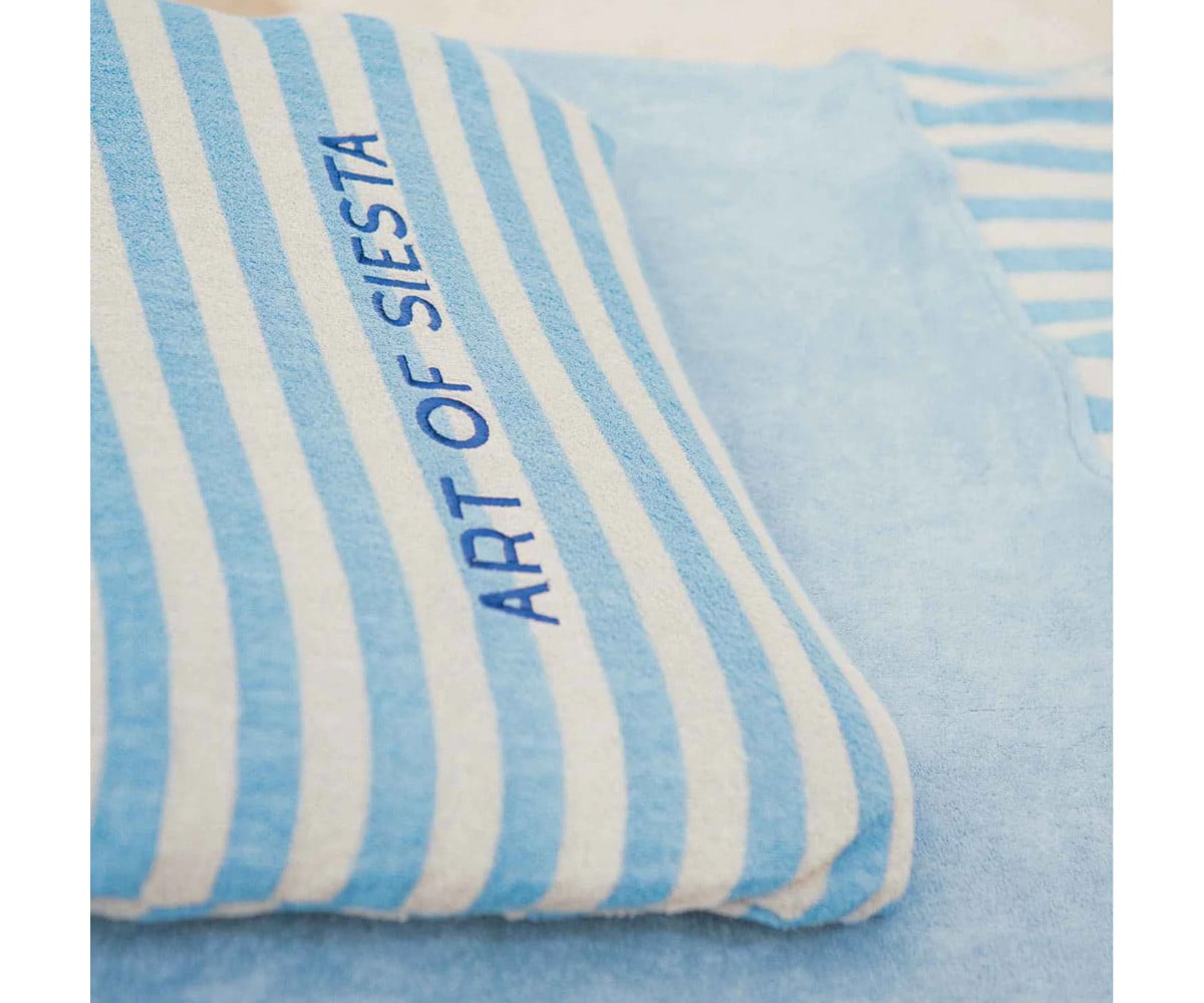 Toalha Familiar Art of Siesta Blue