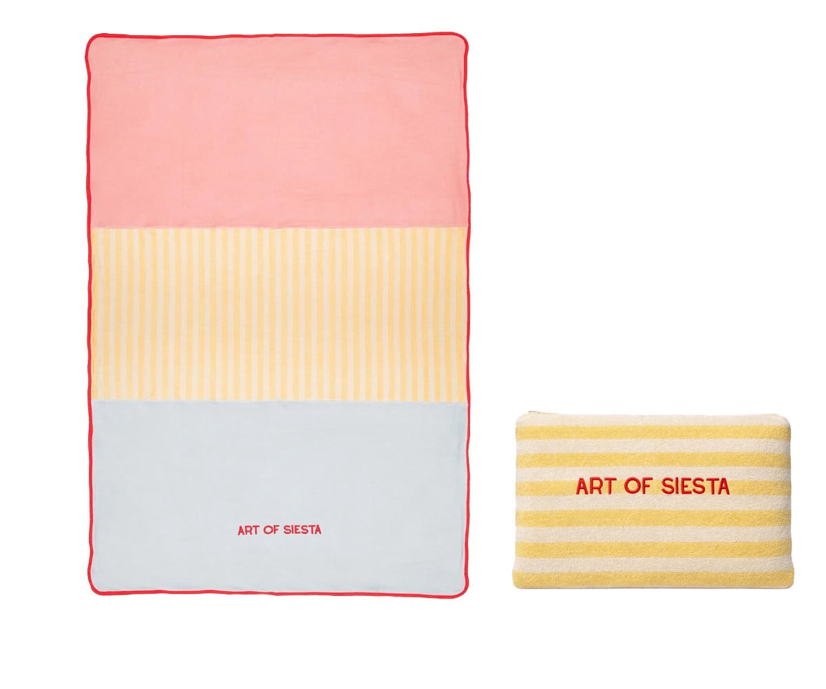 erviette Famille Art of Siesta Jaune