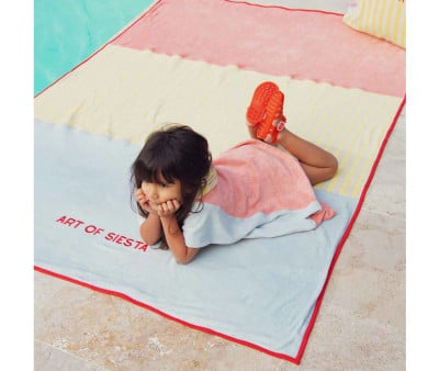 erviette Famille Art of Siesta Jaune