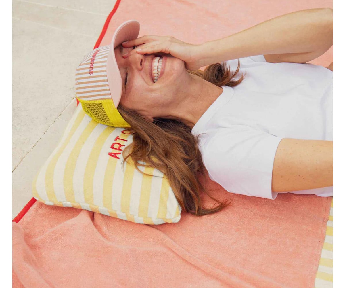 erviette Famille Art of Siesta Jaune