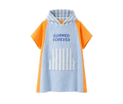 Poncho Spiaggia Summer Forever Bleu