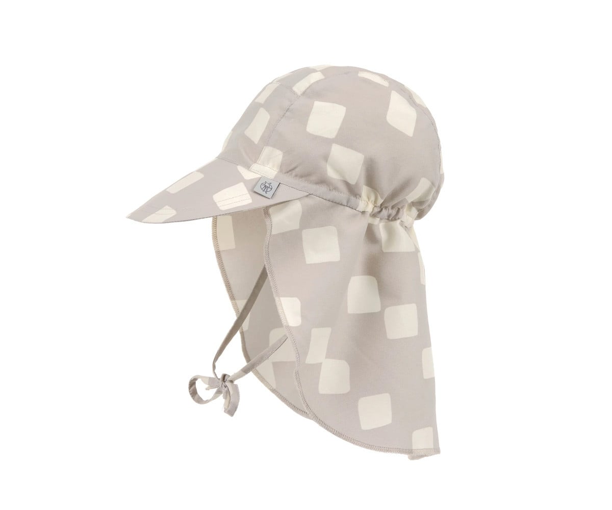 Chapeau de Plage Anti UV Flap Stone Sea Salt