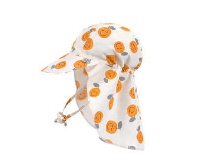 Gorrito de Playa Flap con Protección Solar Orange Sea Salt