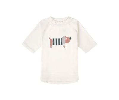 T-Shirt Nuoto MC Protezione Solare Beach Dog Sea Salt