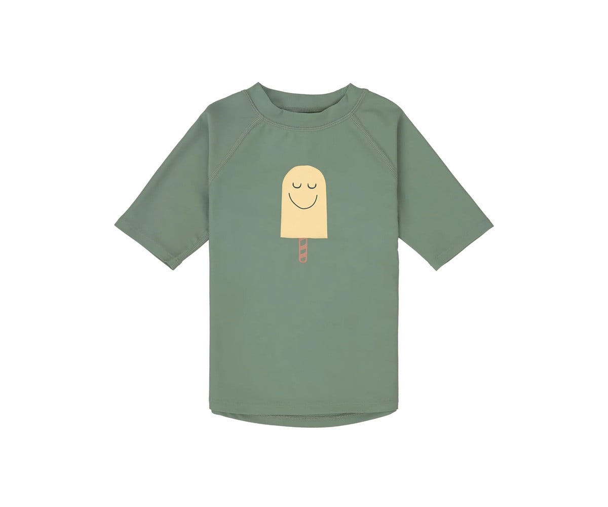 Camiseta de proteção solar Popsicle Green