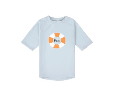 T-Shirt Nuoto MC Protezione Solare Swim Ring Illusion Blue