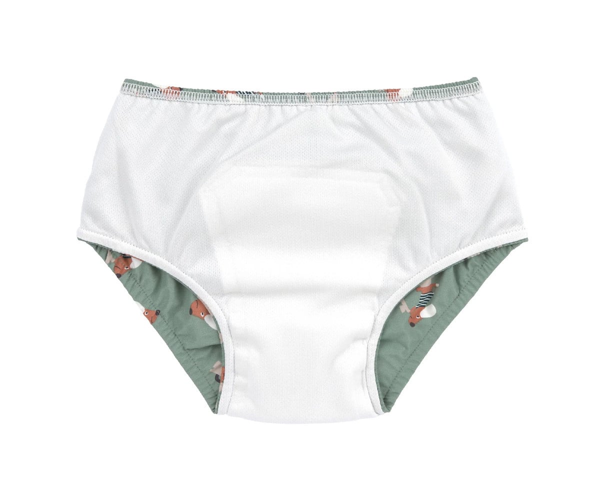 Bañador Pañal Scooter Dog Green