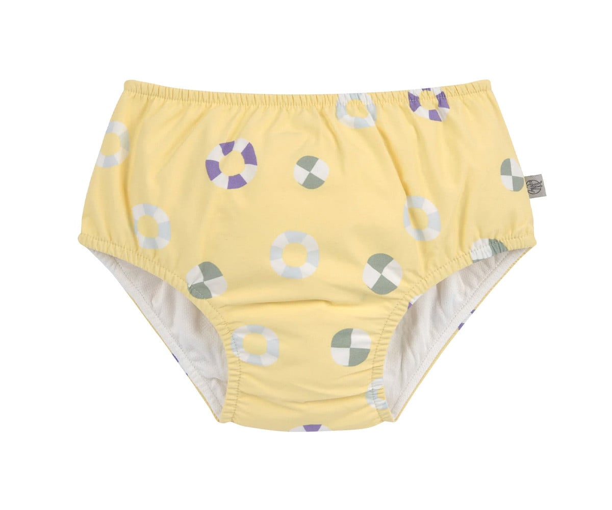 Maillot de Bain Couche Swim Ring Pale Yellow