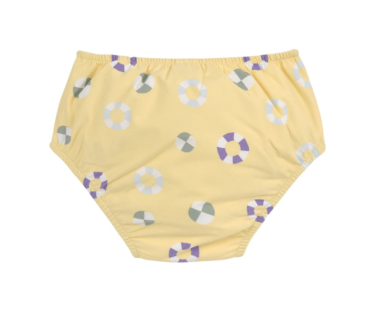 Maillot de Bain Couche Swim Ring Pale Yellow