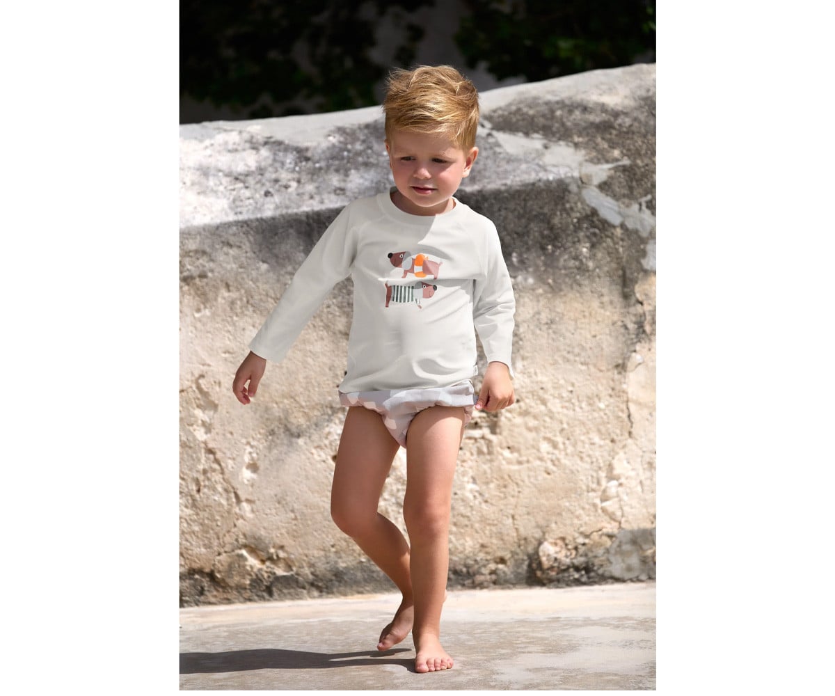 Costume Contenitivo Checkerboard Stone Sea Salt
