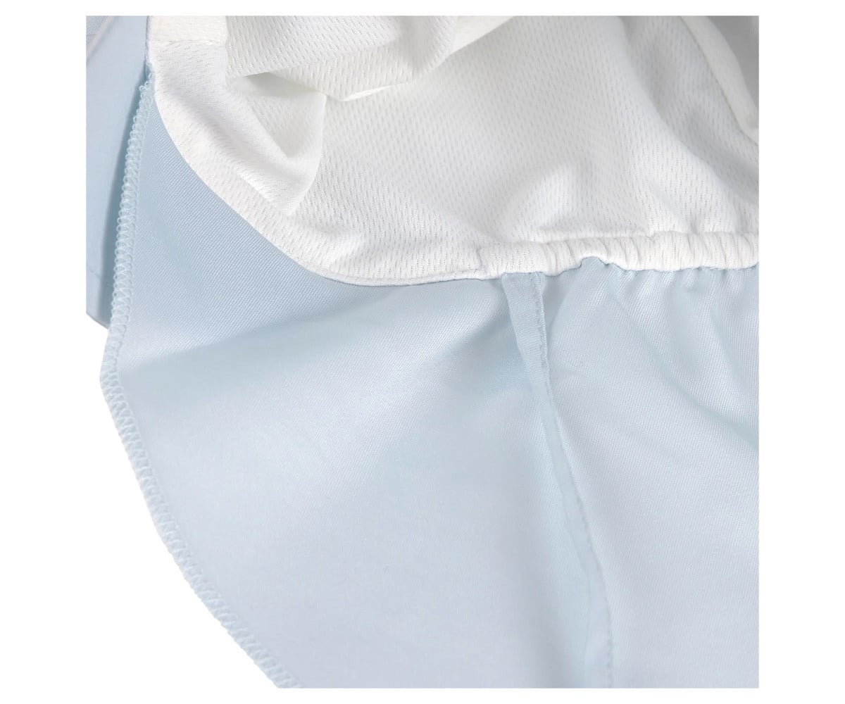 Chapeau de Plage Anti UV Flap Illusion Blue