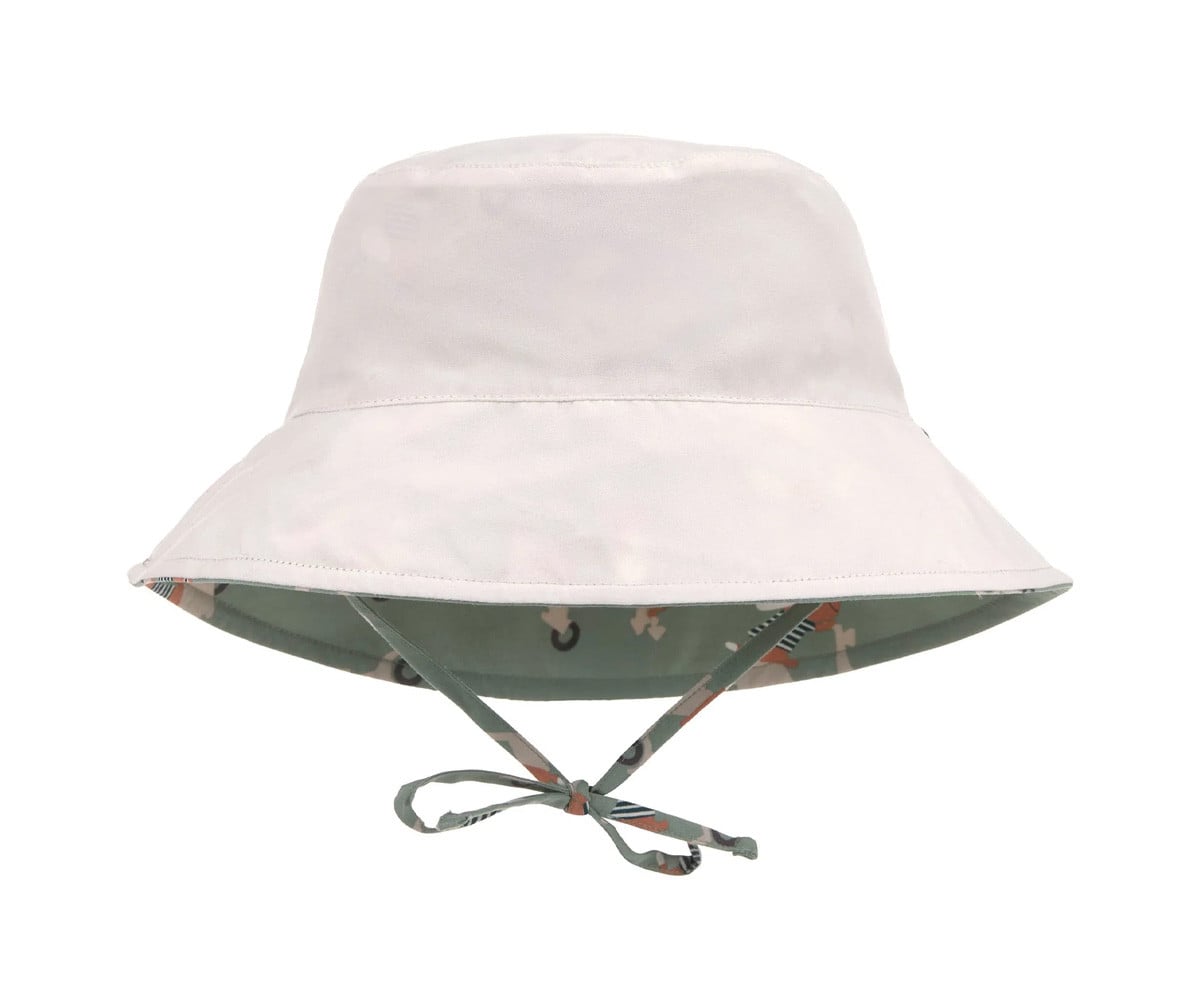Chapéu de Praia Proteção Solar IScooter Dog Green
