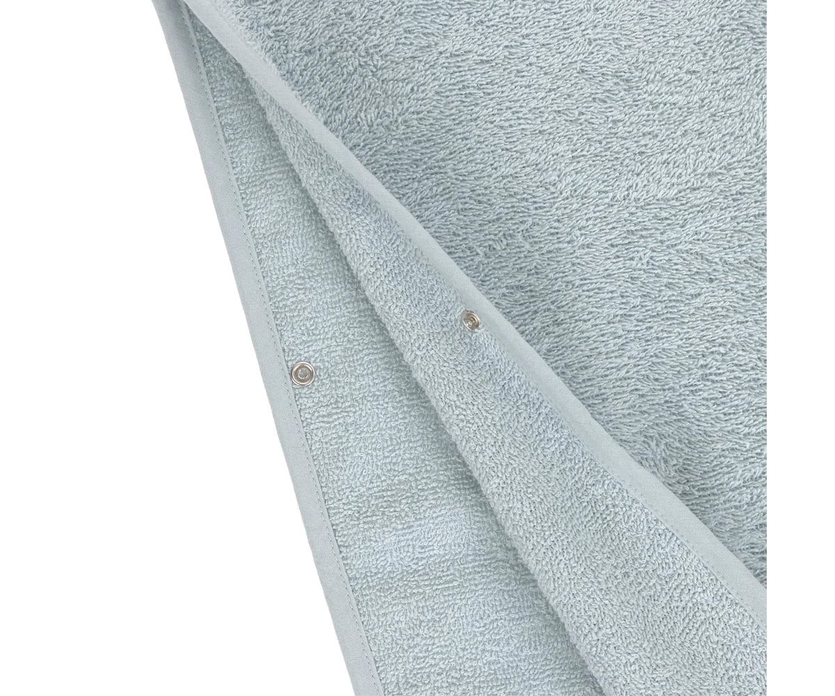 Poncho de banho azul Terry Illusion