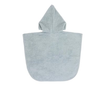 Poncho de banho azul Terry Illusion