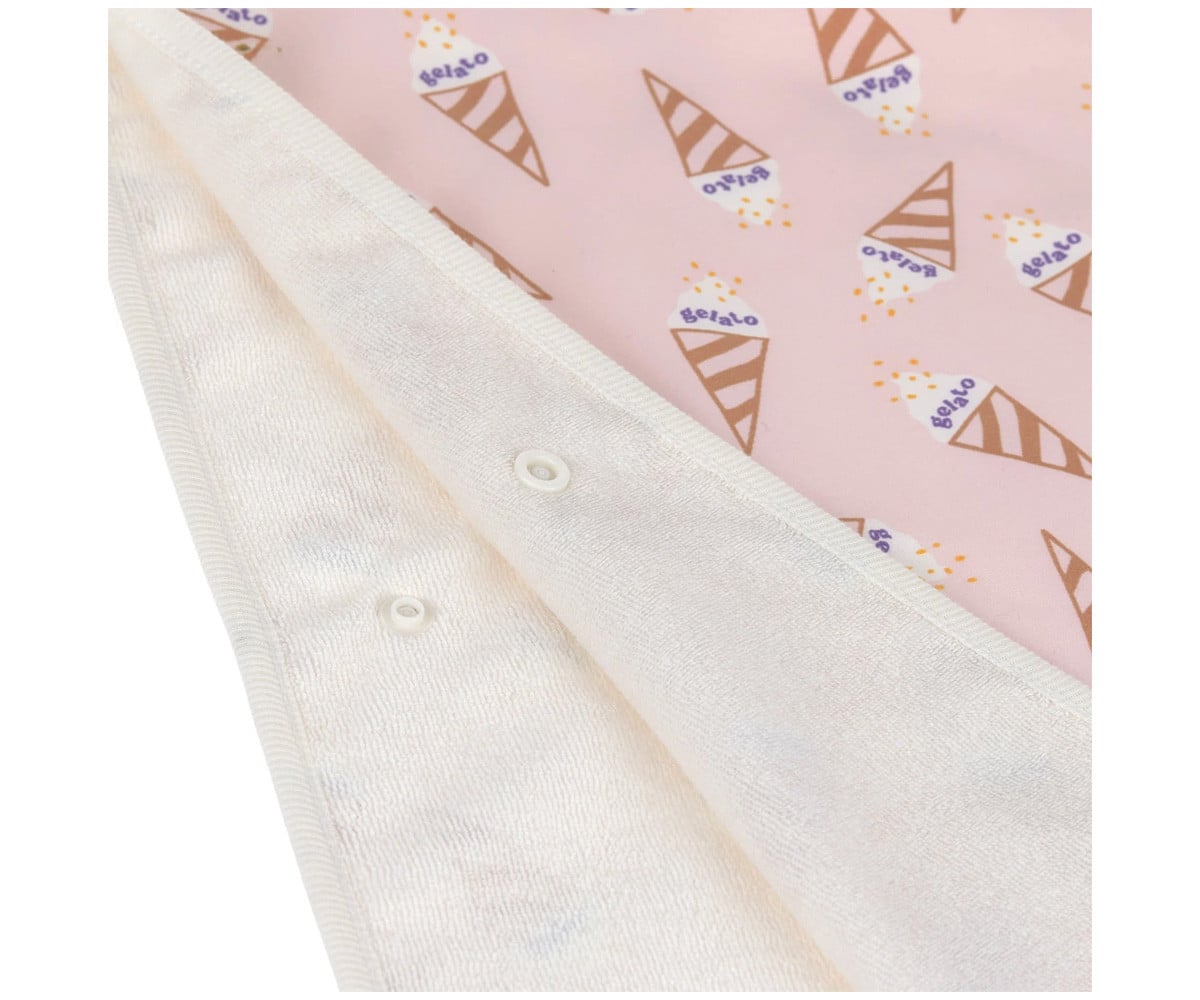 Poncho Mare Lassig Ice Cream Pale Pink