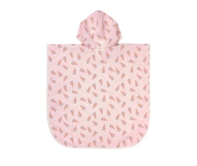 Poncho Mare Lassig Ice Cream Pale Pink