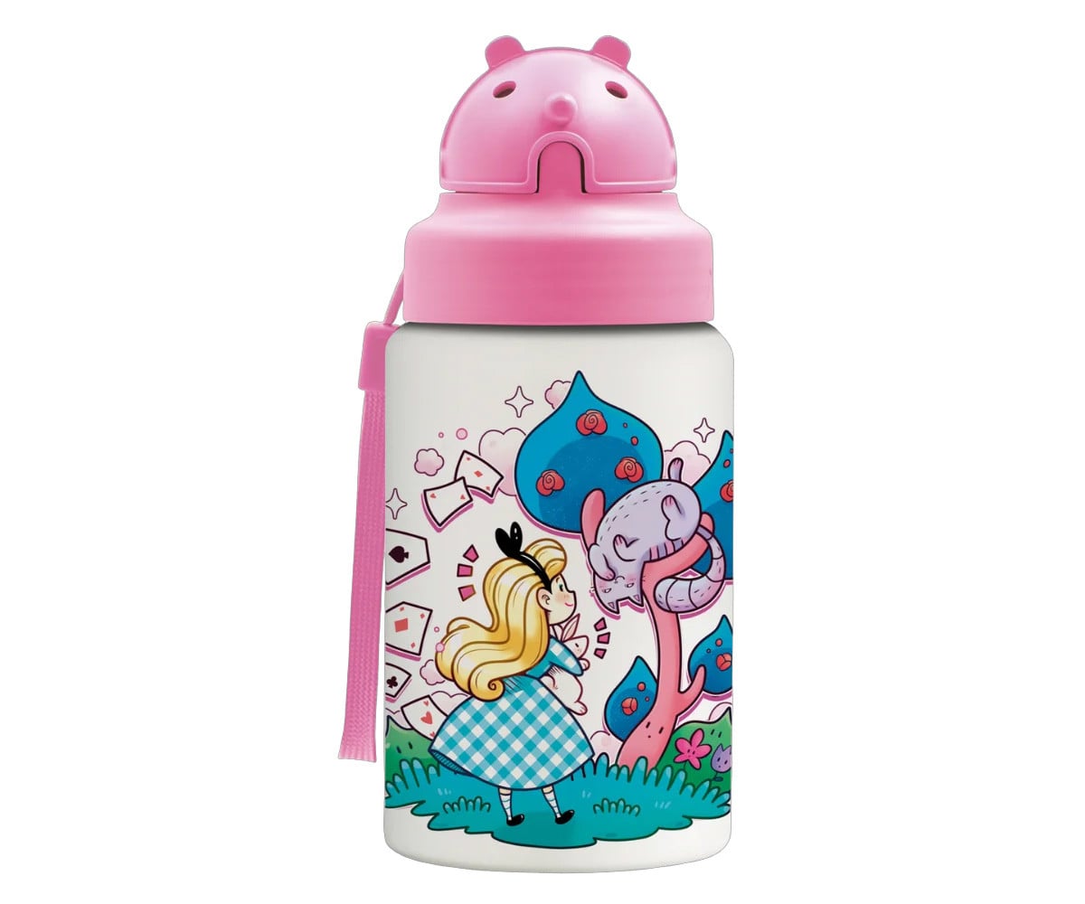 Garrafa térmica infantil Oby™ Alice in Wonderland 350 ml